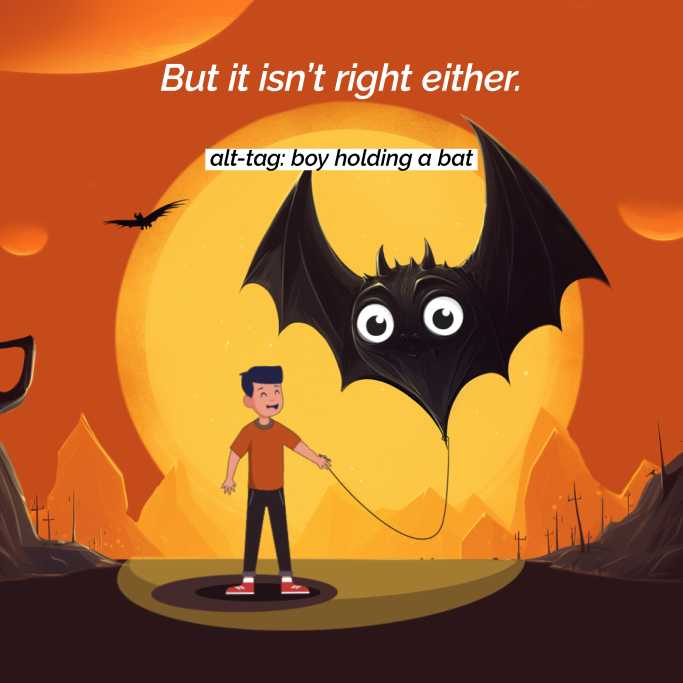 Boy holding a bat – unclear alt text. The image actually shows a boy playing with his bat-shaped kite